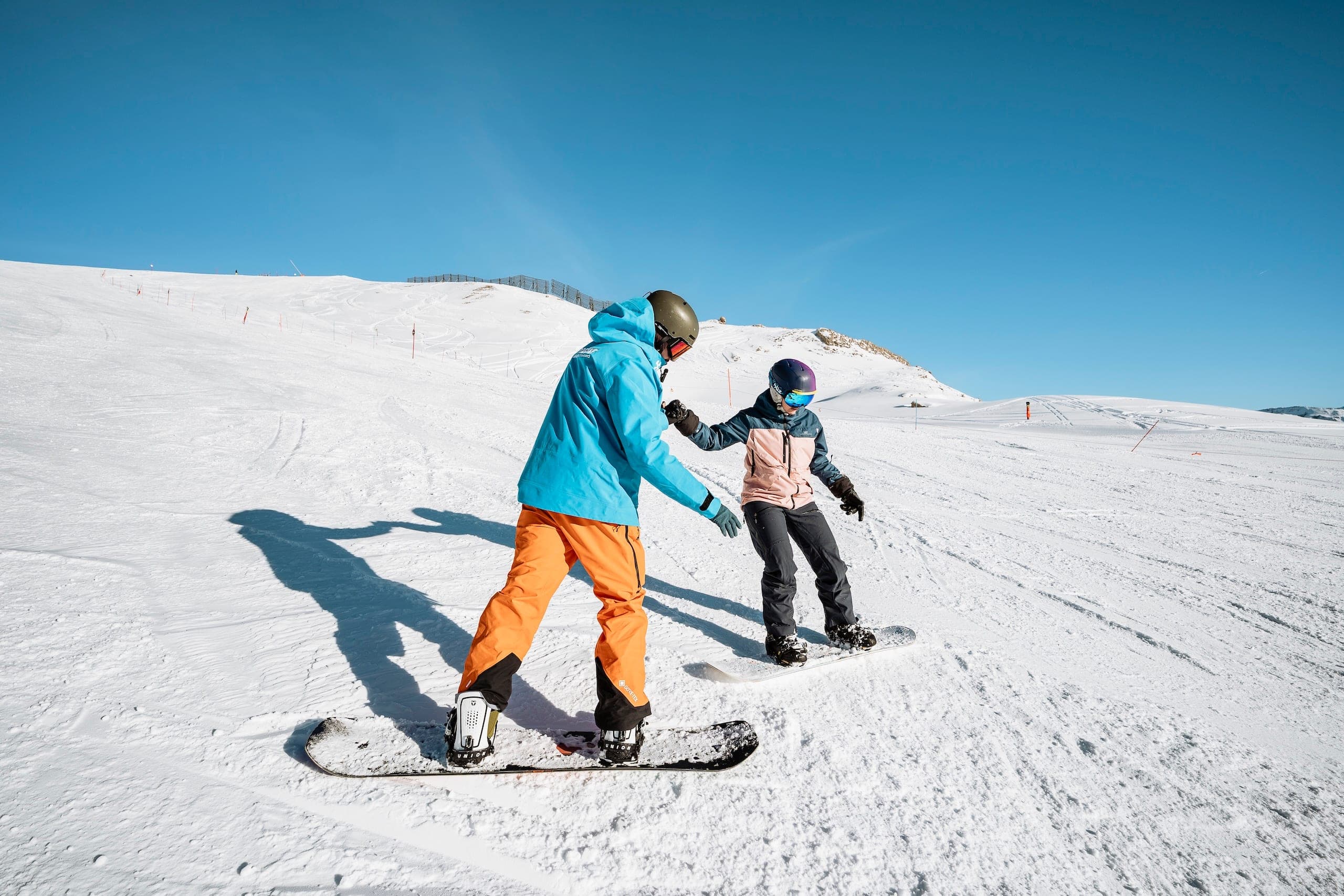 Cours de snowboard à Tignes