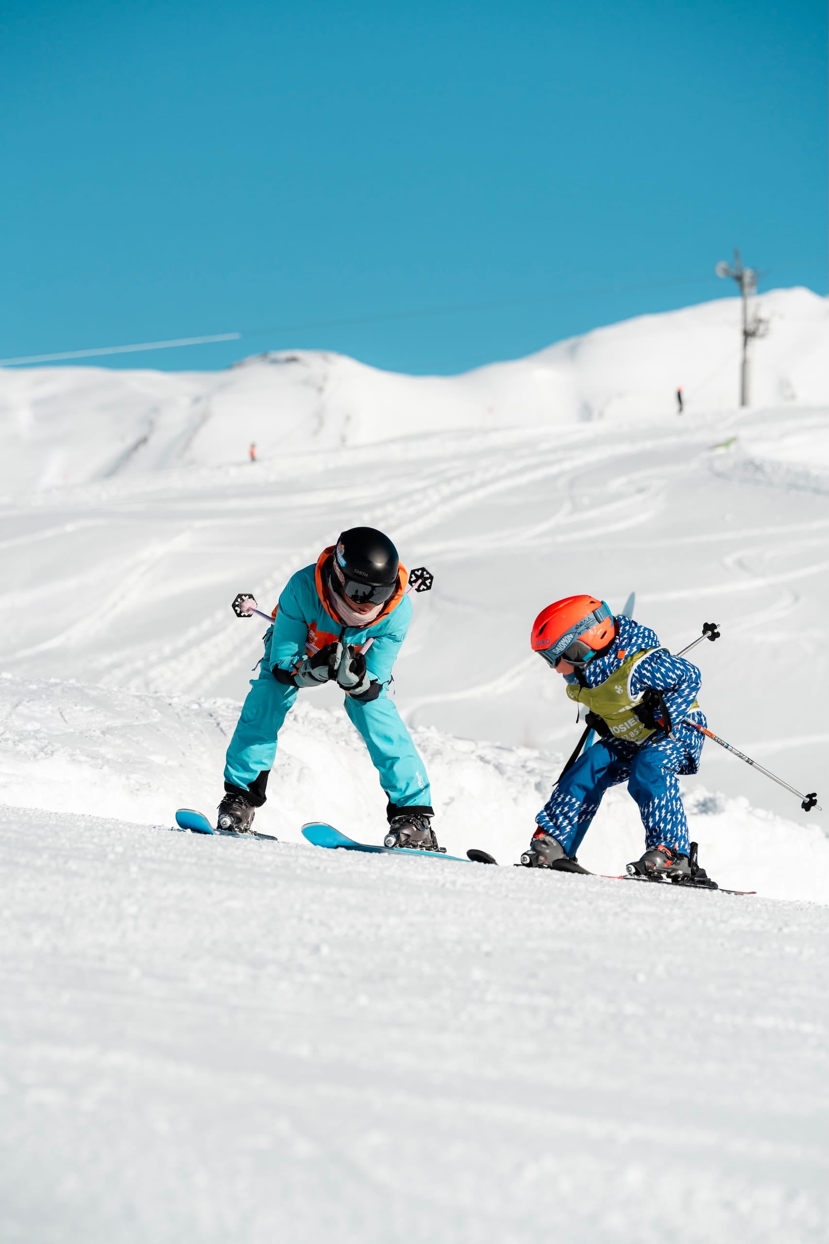 L'école de ski OxySki au Grand-Bornand