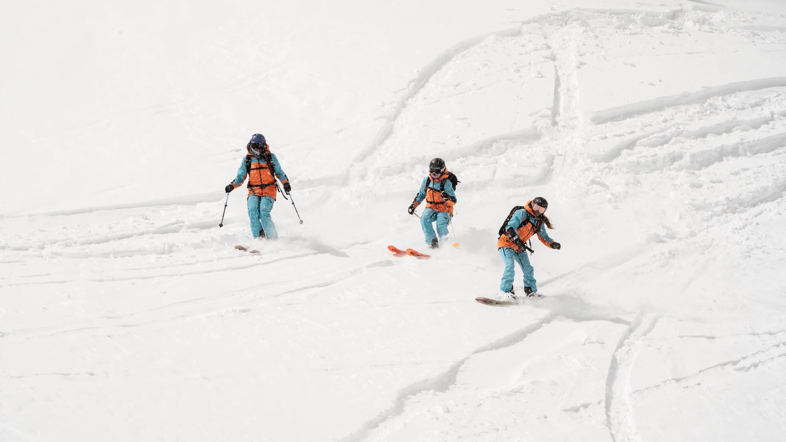 Hors-piste à Tignes
