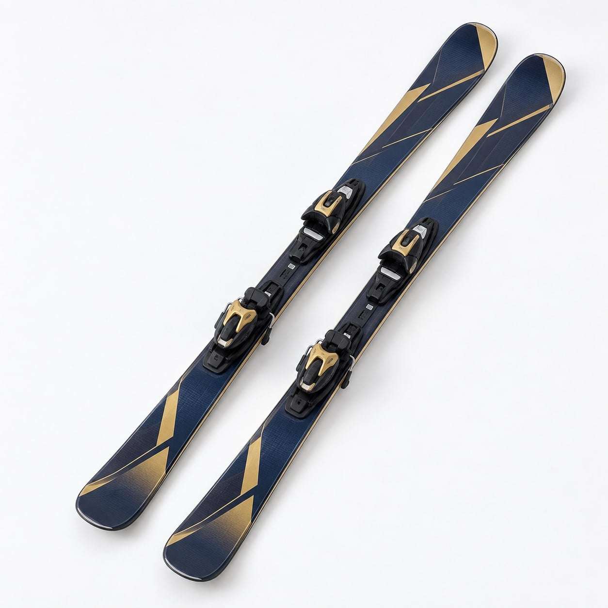 Rental ski illustration — Juniors Gold