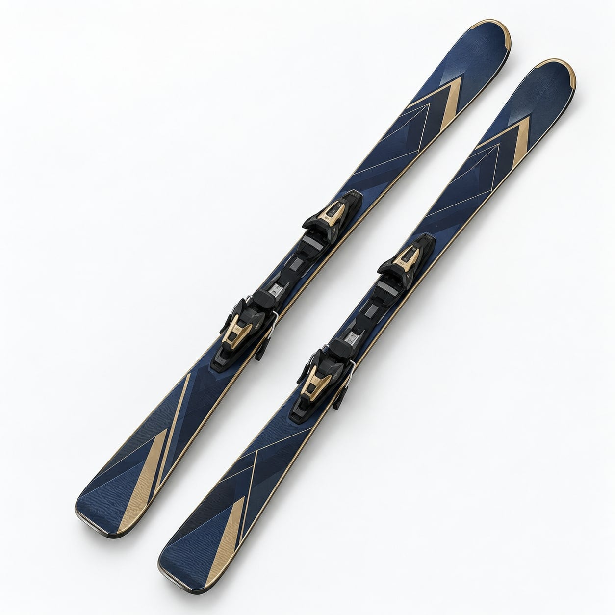 Rental ski illustration — Teens Gold
