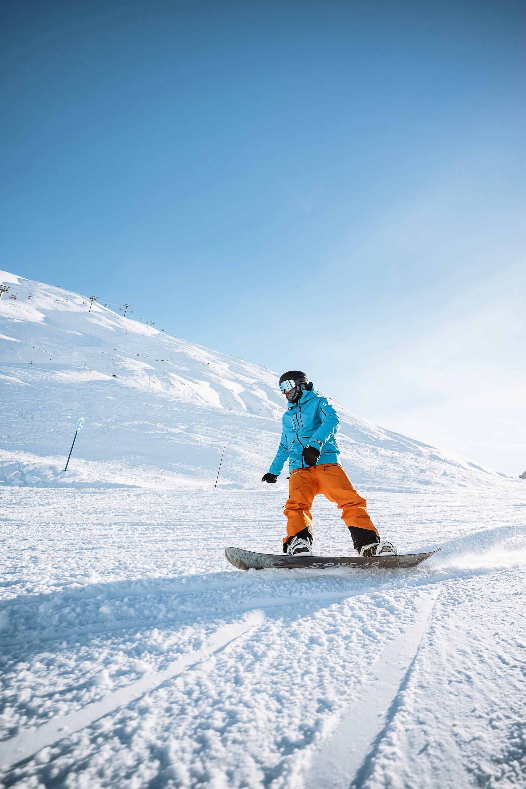 Cours de snowboard à Tignes