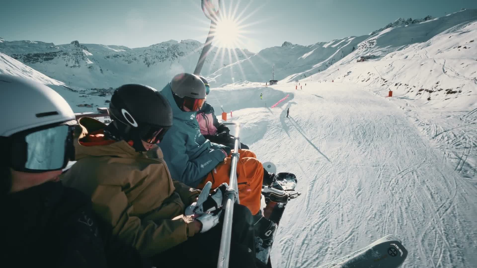 Ski tandem