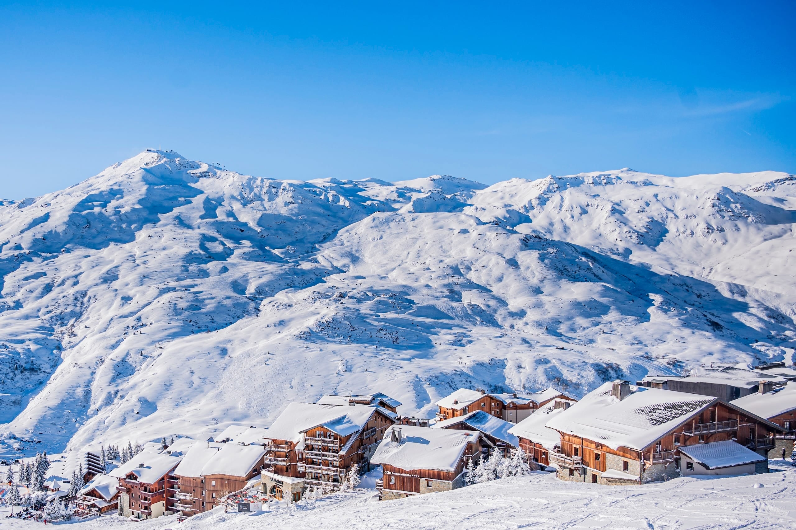 Le domaine skiable à St-Martin