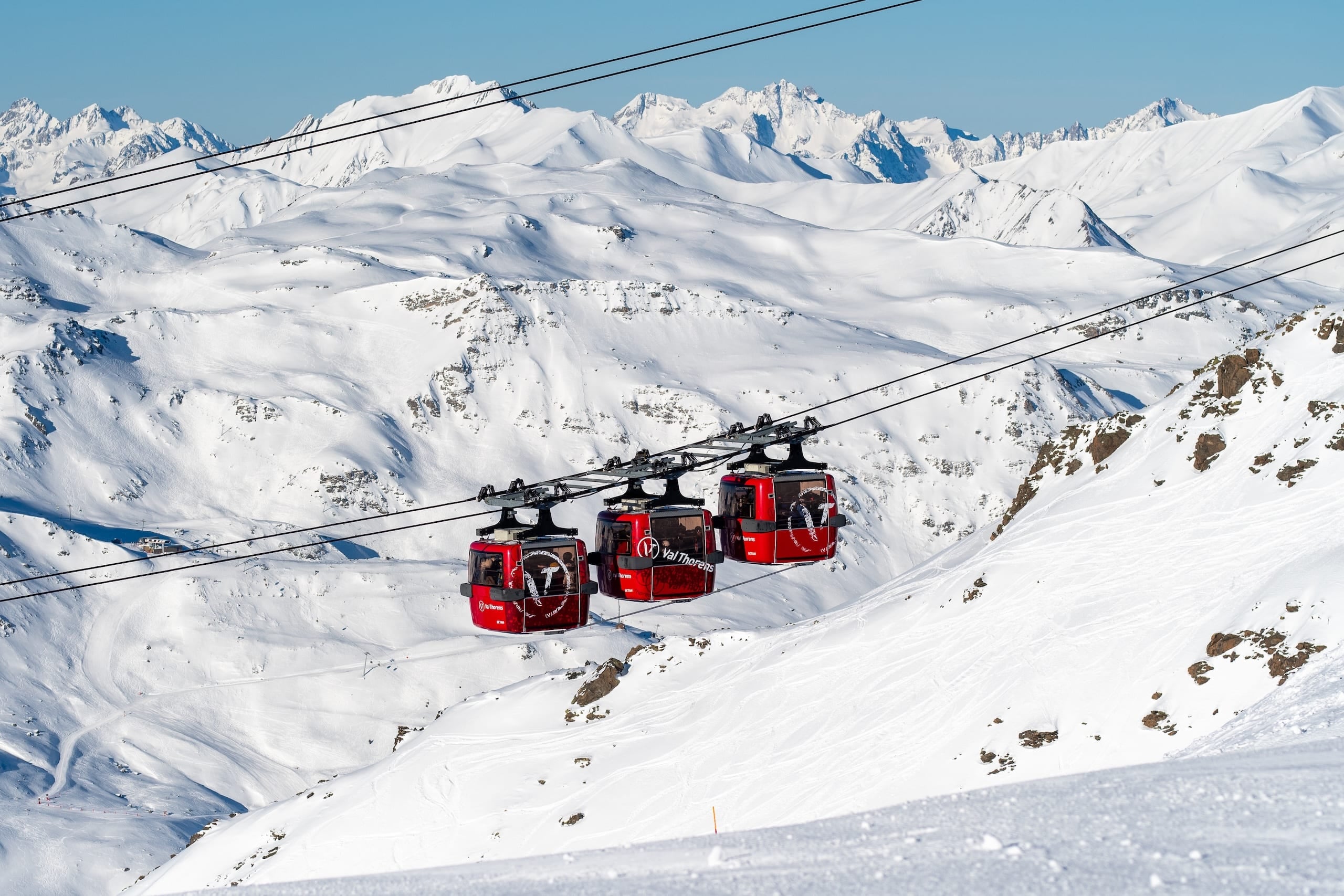 Le domaine skiable à Val Thorens