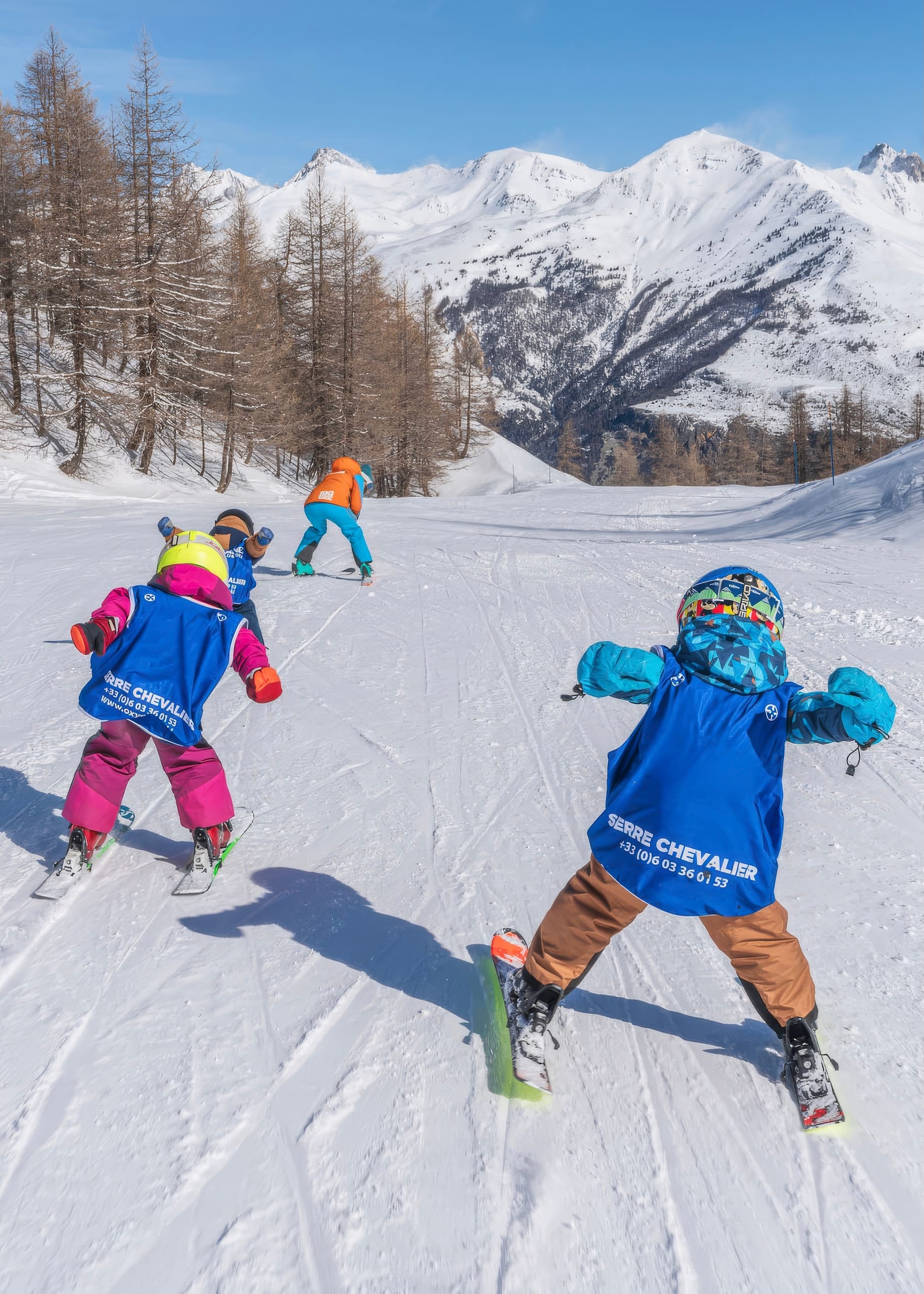 Cours de ski enfants à Serre Chevalier