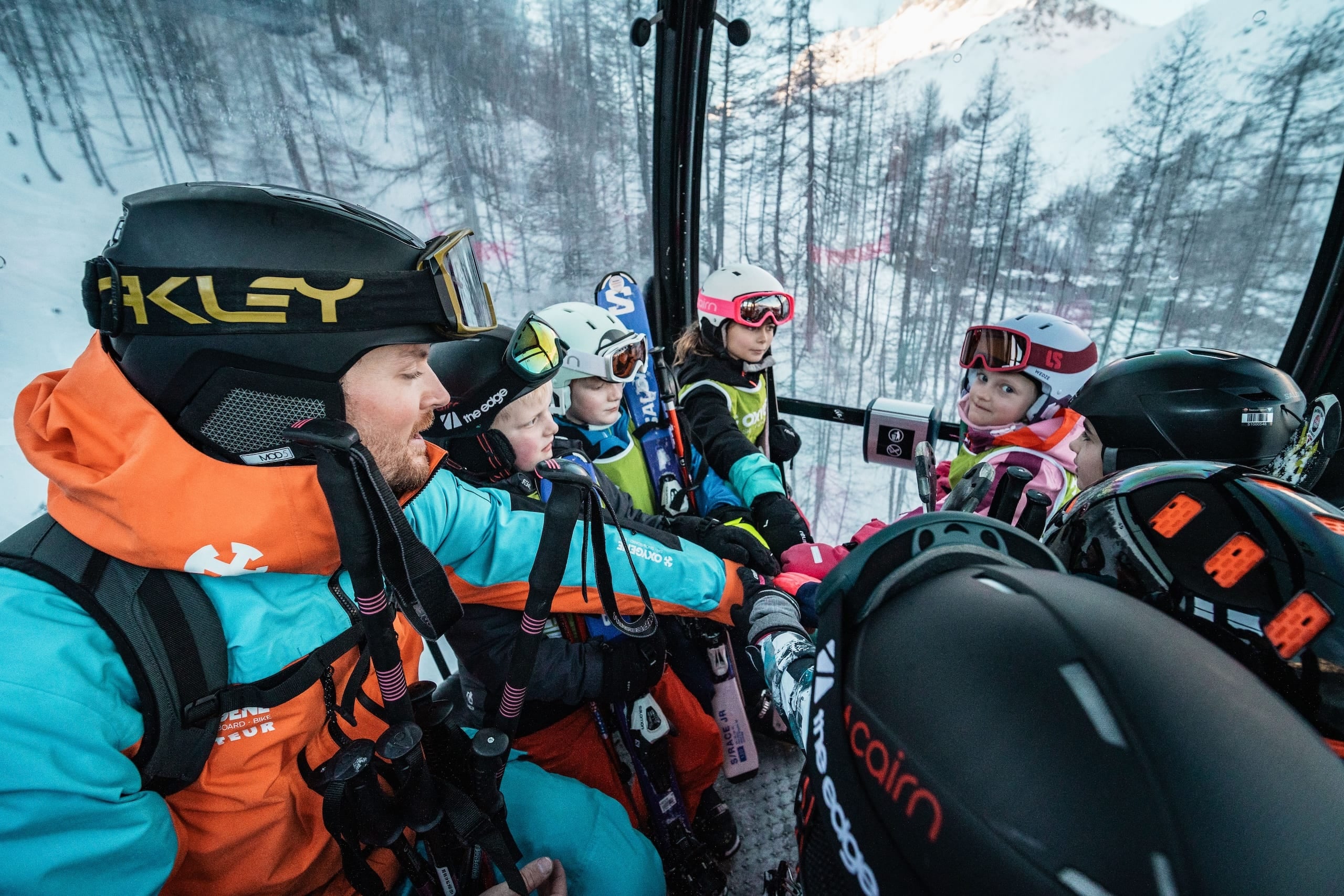 Cours de ski enfants à Val d'Isère