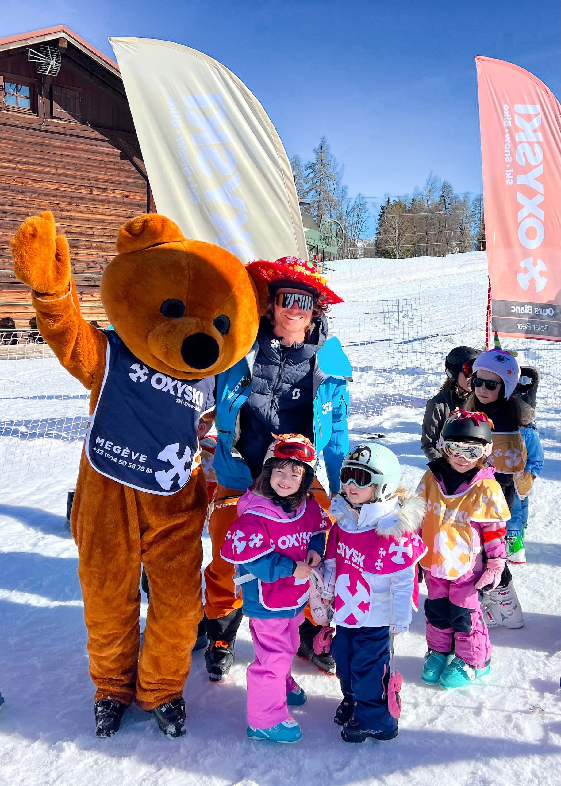 Cours de ski enfants à Megève