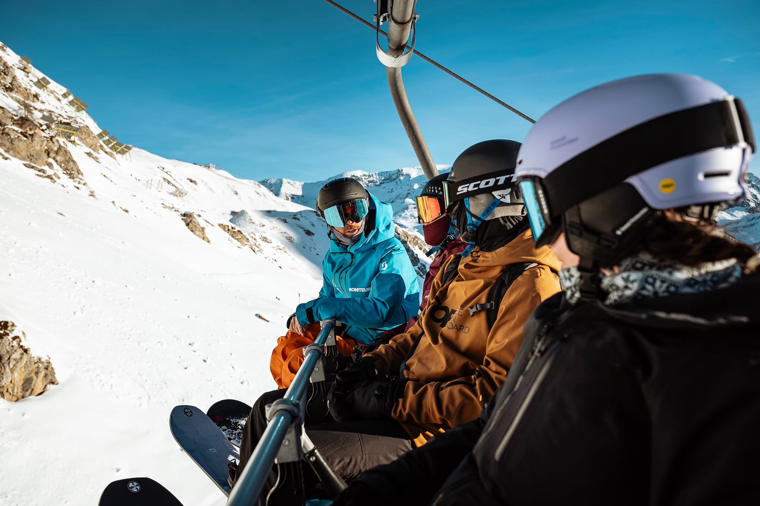 Cours de snowboard à Tignes