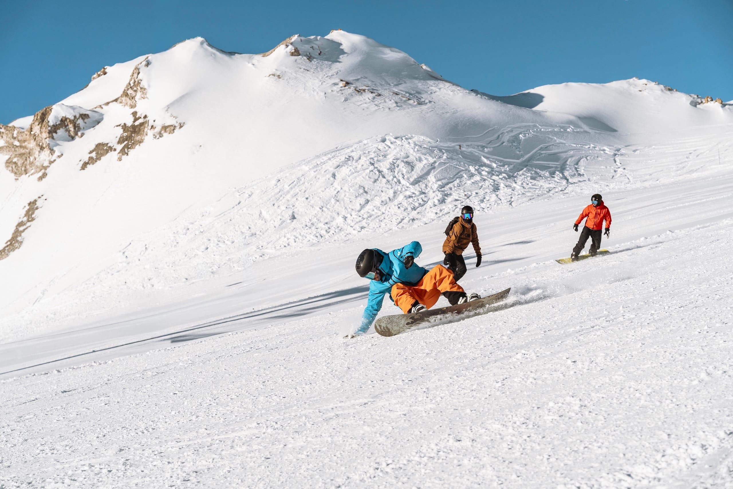 Cours de snowboard à Val d'Isère