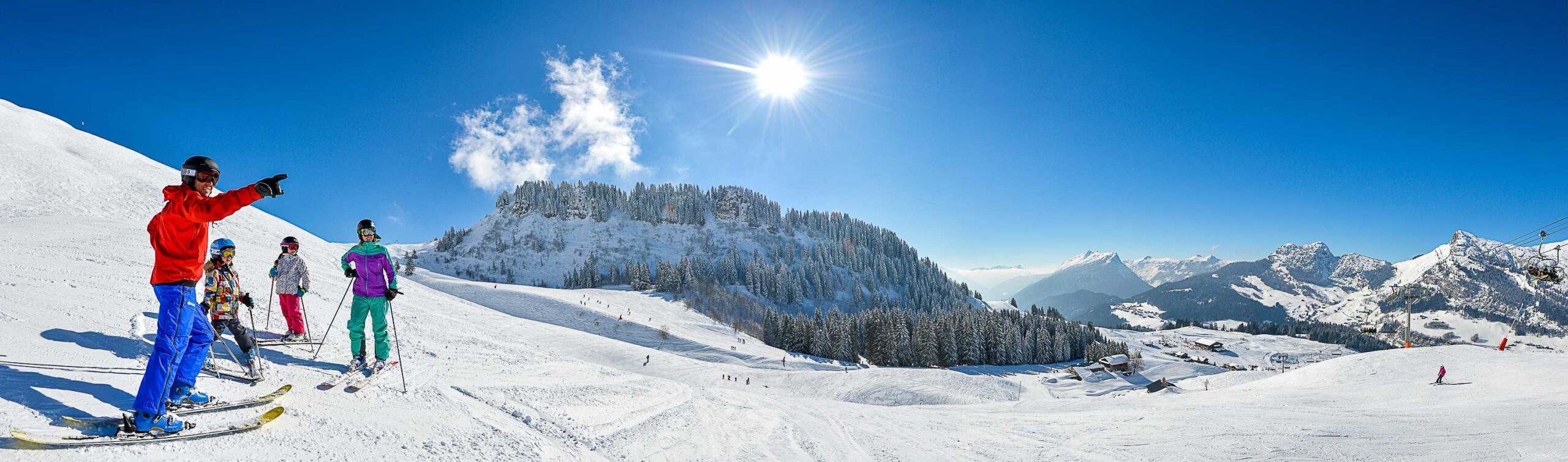 Le Grand Bornand in the heart of the Aravis mountain range David Machet